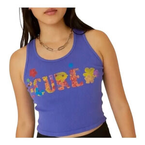DAYDREAMER The Cure Flower of Love Rib Tank